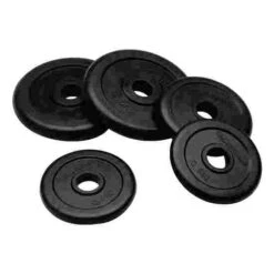 Sport-Thieme Rubber Weight Disc Set, 50 Kg